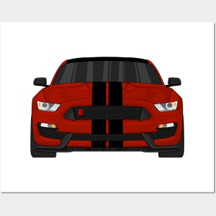 GT350R RAPID RED Posters and Art